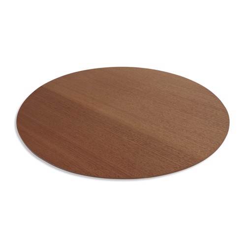 Rund Mahogny dekorationsfaner 4,6 mm