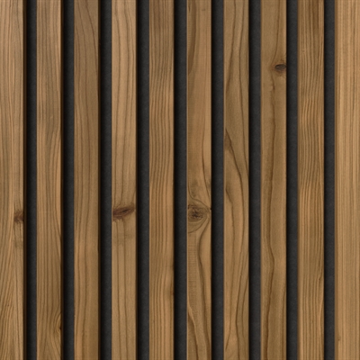 Fasadpanel – ThermoWood Furu Design Panel 240 cm