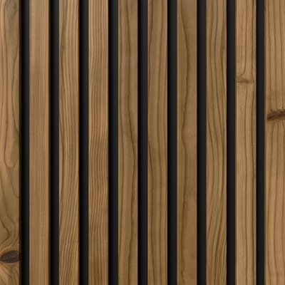 Fasadepanel – ThermoWood Furu PRO Panel 240 cm