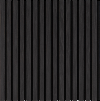 Akustikpanel - Svart ek look 60 x 240 cm 
