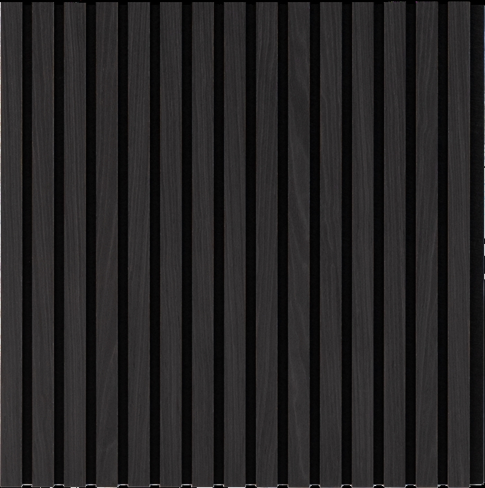 Akustikpanel - Svart ek look 60 x 240 cm 
