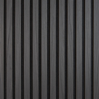 Akustikpanel - Svart ek 60 x 240 cm