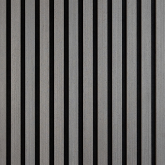 Akustikpanel - Grå ek 60 x 240 cm