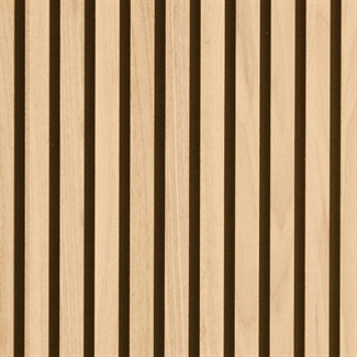Akustikpanel - Obehandlad ekfanér 60 x 240 cm
