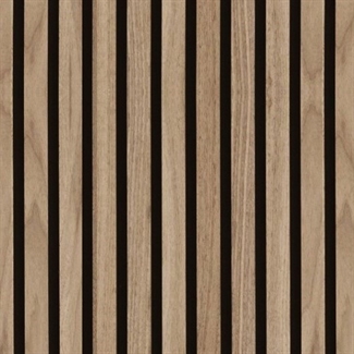 Akustikpanel - Gråoljad ekfanér 60 x 240 cm