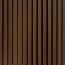 Akustikpanel - Obehandlad rökt ekfanér 60 x 240 cm