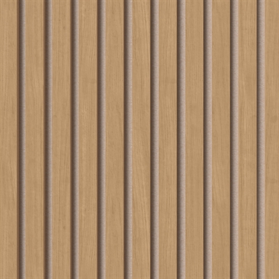 Akustikpanel - Naturoljad ekfanér 60 x 240 cm beige filt