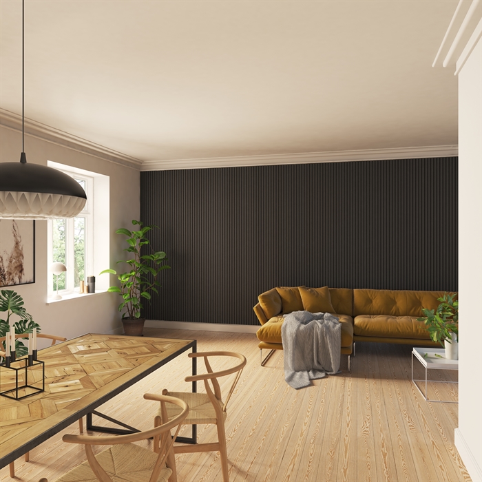 MDF Akustikpaneler och lös filt MDF Akustikpaneler och lös filt