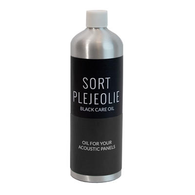 Underhållsolja svart 250 ml