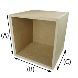 Trälåda MDF 16mm