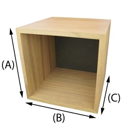 Design Trälåda i valnöt 16mm