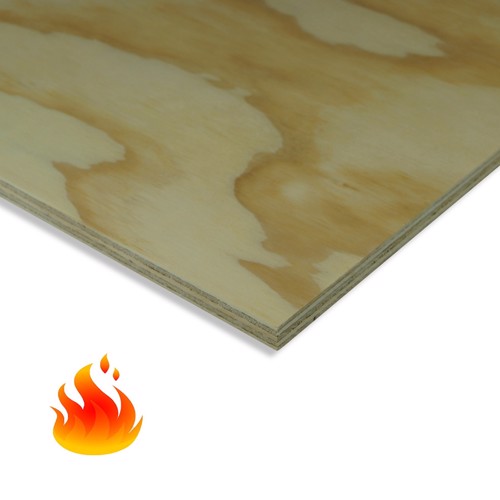 Brandskyddad Plywood Furu