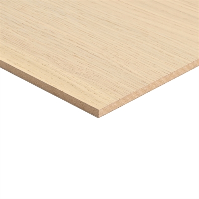 Fanerad MDF Milk Oak lackerad SHINNOKI