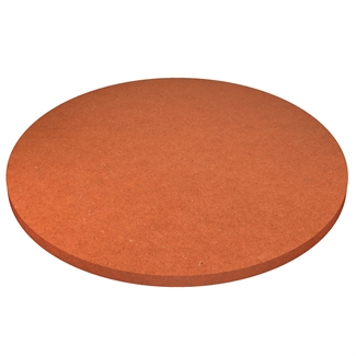 Rund orange Valchromat MDF